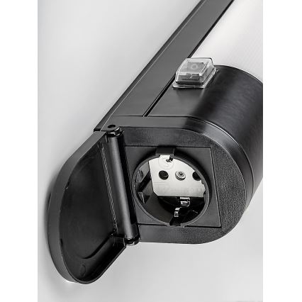 Rabalux - Keittiökaappien alla oleva LED-valo laatikolla LED/17W/230V 4000K IP44 musta 57 cm