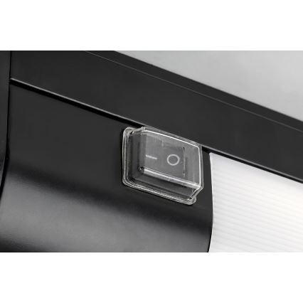Rabalux - Keittiökaappien alla oleva LED-valo laatikolla LED/17W/230V 4000K IP44 musta 57 cm