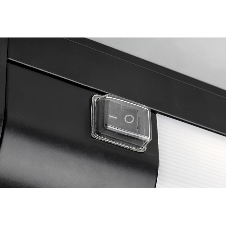 Rabalux - Keittiökaappien alla oleva LED-valo laatikolla LED/17W/230V 4000K IP44 musta 57 cm