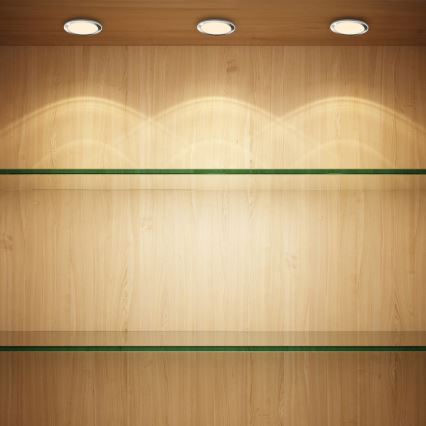 Rabalux - SETTI 3x LED Himmennettävä kaappivalaisin 3xLED/1W/230V 4000K