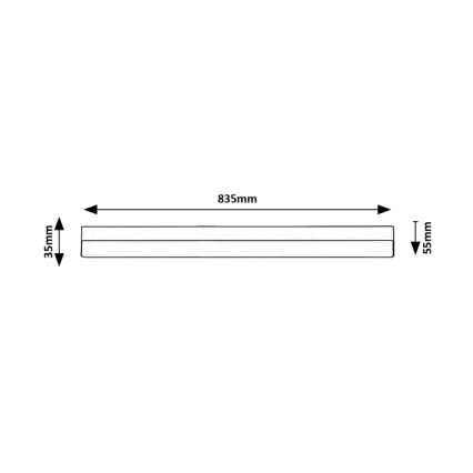 Rabalux - Keittiökaappien alla oleva LED-valo LED/20W/230V 4000K 83 cm valkoinen