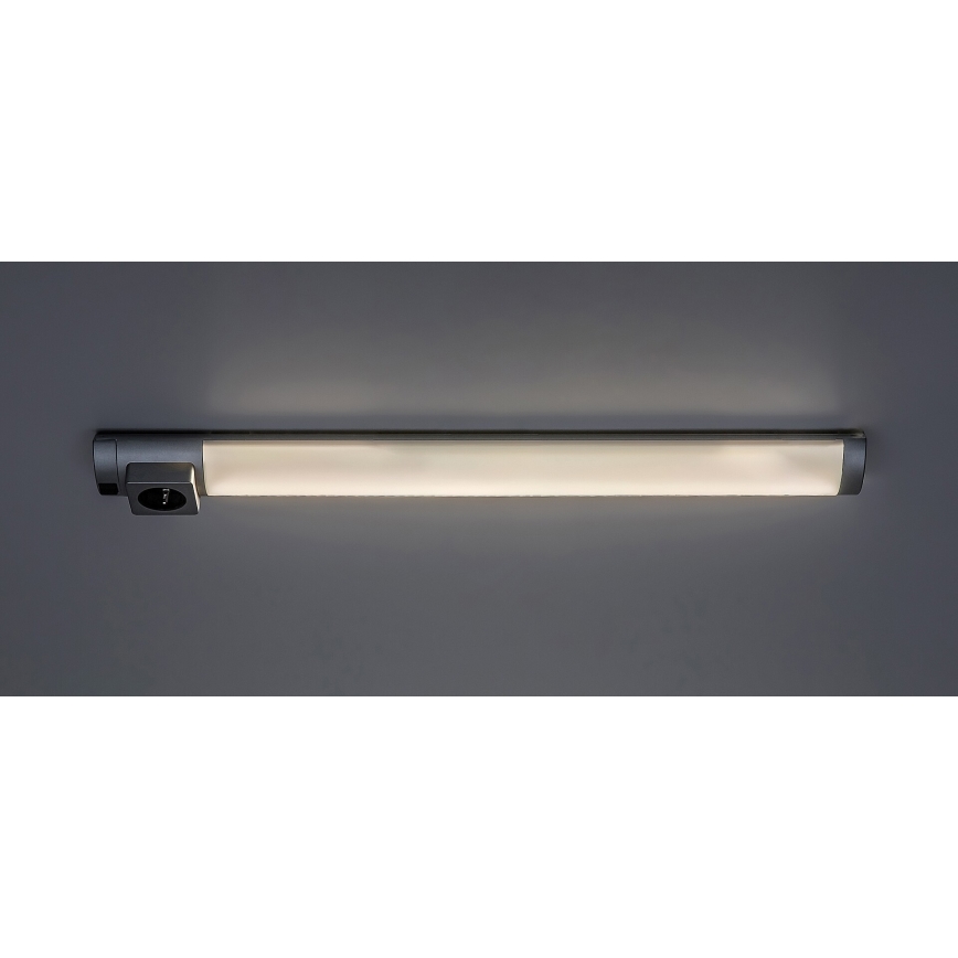 Rabalux - Keittiökaappien alla oleva LED-valo laatikolla LED/5W/230V 4000K 45 cm mattakromi