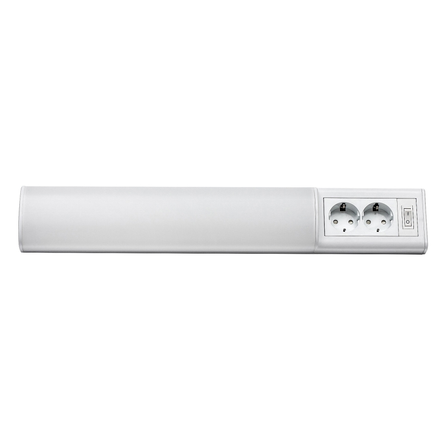 Rabalux - Keittiökaappien alla oleva LED-valo kahdella pistokkeella LED/10W/230V 4000K 50 cm valkoinen