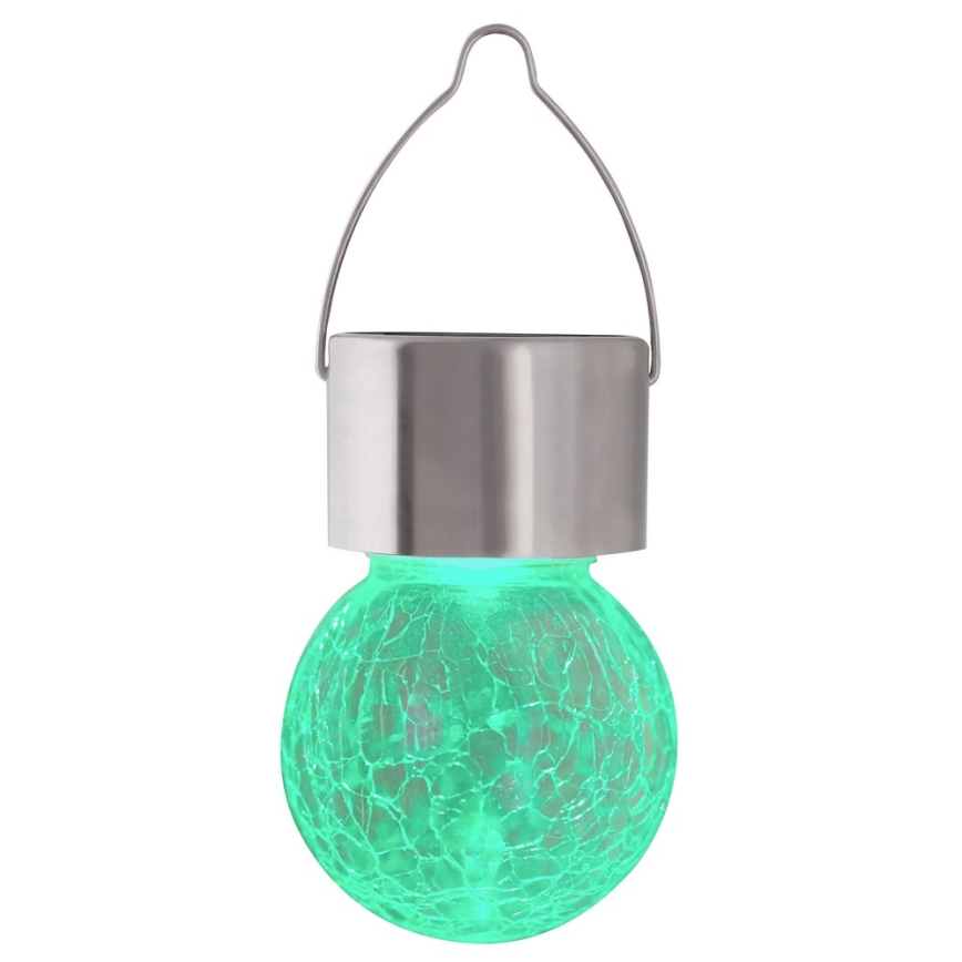 Rabalux - LED-RGB-aurinkovalo ulkotiloihin katkaisimella LED/0,06W 2/3AA IP44