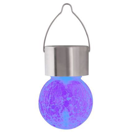 Rabalux - LED-RGB-aurinkovalo ulkotiloihin katkaisimella LED/0,06W 2/3AA IP44