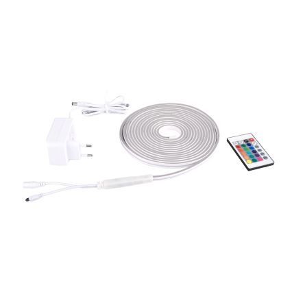 Rabalux - LED RGBW Himmennettävä nauha LED/21W/230V 5 m IP67 + kauko-ohjaus