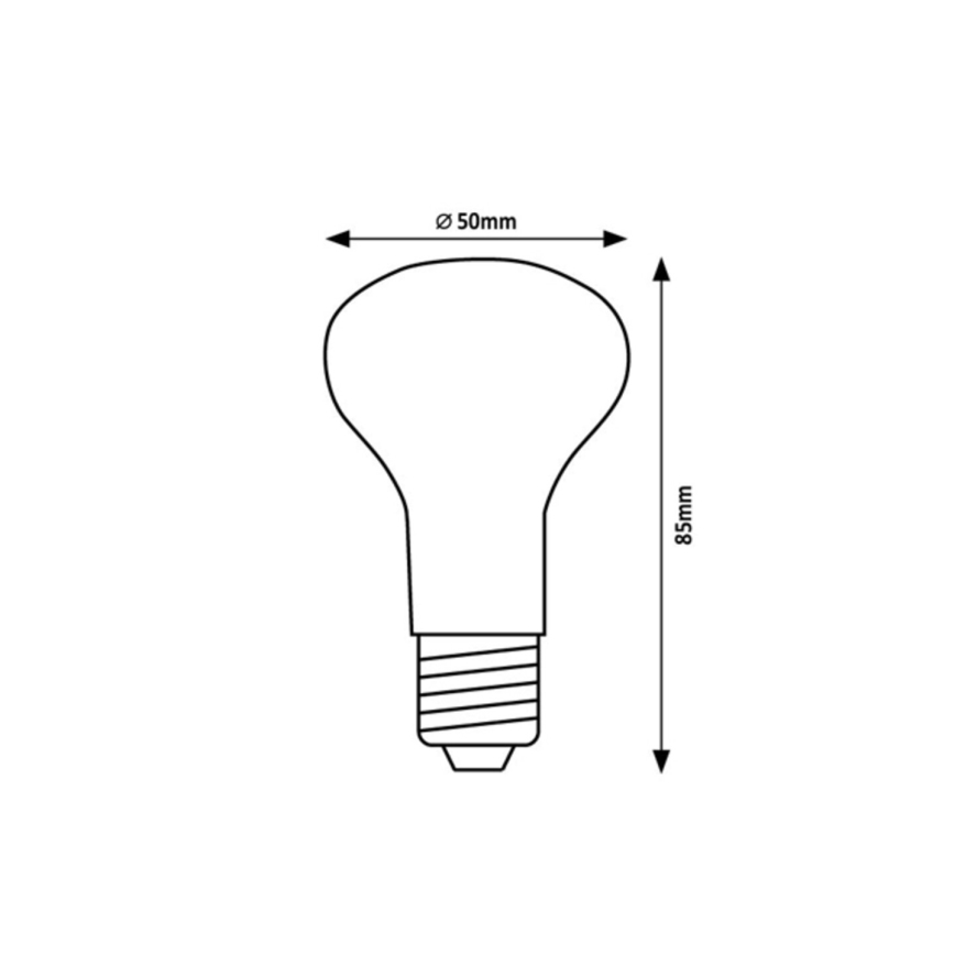 Rabalux - LED-polttimo FILAMENT R50 E14/4W/230V 3000K