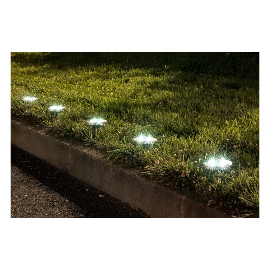 Rabalux - LED Ulkovalaisin aurinkokennolla ja sensorilla LED/0,24W/1xAA 400 mAh musta IP44