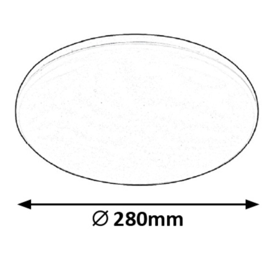 Rabalux - LED-ulkokattovalaisin LED/24W/230V IP64
