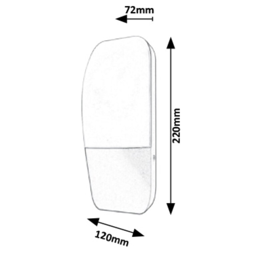 Rabalux - LED-ulkoseinävalaisin LED/10W/230V IP65 800lm 4000K