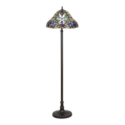 Rabalux - Tiffany lattialamppu 2xE27/60W/230V