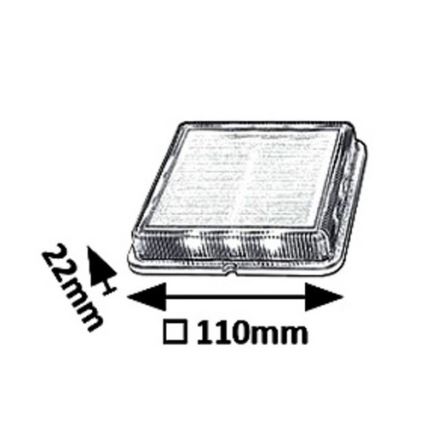 Rabalux 8104 - LED-ulkoaurinkovalo BILBAO LED/1,5W/3,2V 4000K IP67