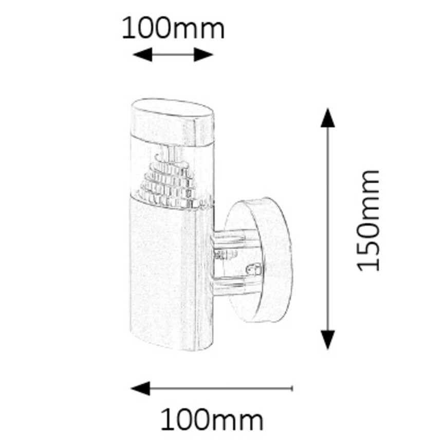 Rabalux - LED-ulkoseinävalaisin LED/6W/230V IP44