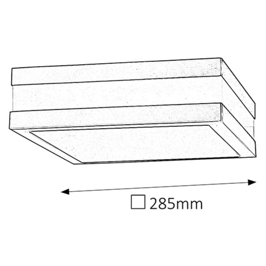 Rabalux - Ulkoseinävalaisin 2xE27/11W/230V IP44