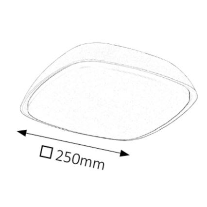 Rabalux - LED-ulkokattovalaisin LED/20W/230V IP65