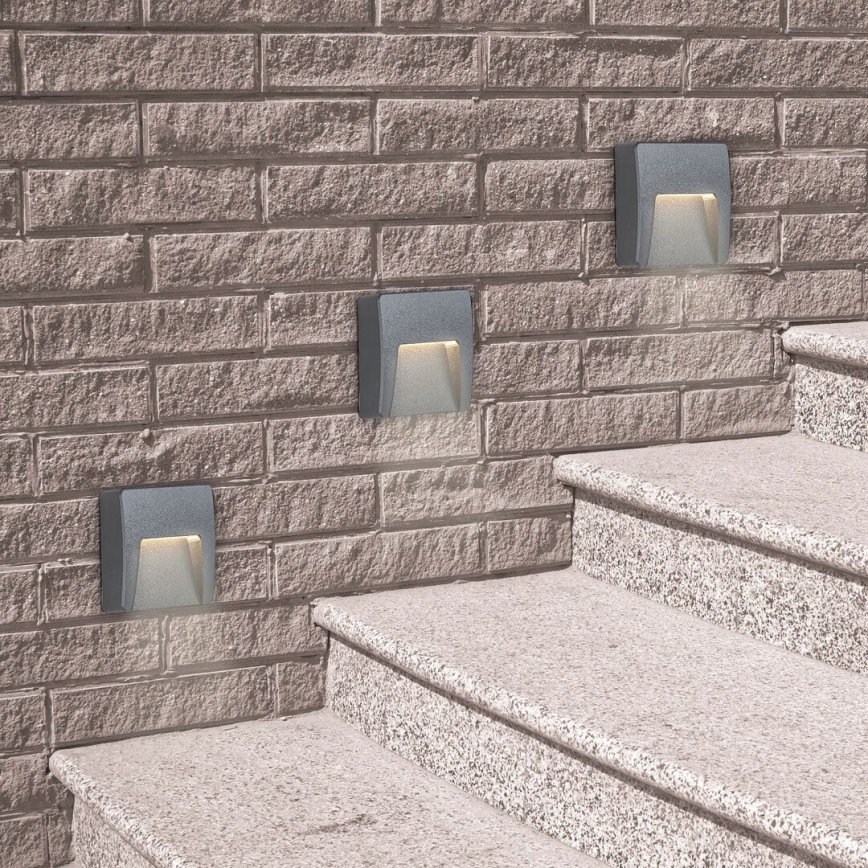 Rabalux 8894 - LED-ulkoseinävalaisin TRENTO LED/3W/230V IP65
