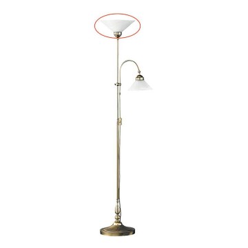 Rabalux 9934 - Varaosa lasi lattiavalaisimeen MARIAN E27