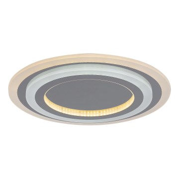 Rabalux - himennettävä LED-kattovalaisin LED/56W/230V 3000/4000/6000K mattakromi + kaukosäädin halkaisija 45 cm