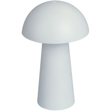 Rabalux - himmennettävä kosketusohjattu ladattava ulkovalaisin LED-lamppu 1,5 W / 5 V, IP44, 1200 mAh, USB, valkoinen