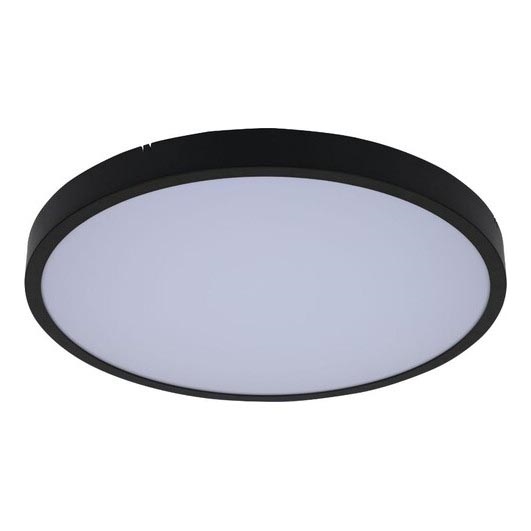 Rabalux - Himmennettävä kylpyhuoneen LED-kattovalaisin LED/24W/230V 3000-6000K IP44 halkaisija 35,5 cm musta + kauko-ohjaus