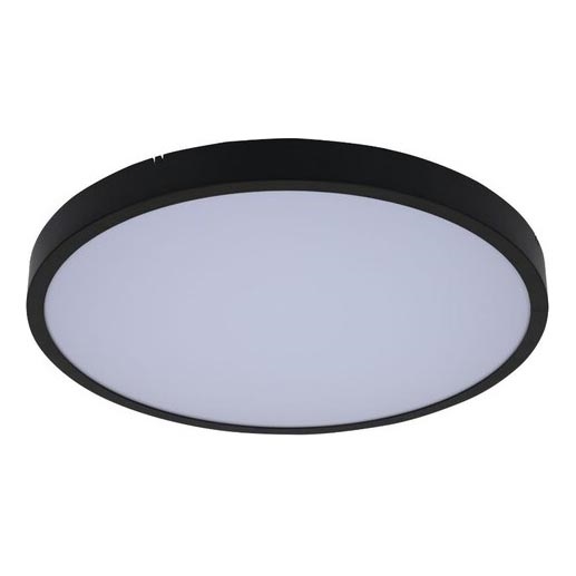 Rabalux - Himmennettävä kylpyhuoneen LED-kattovalaisin LED/36W/230V 3000-6000K IP44 halkaisija 42 cm musta + kauko-ohjaus