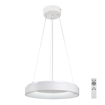 Rabalux - Himmennettävä LED-kattokruunu johdossa LED/38W/230V 3000-6500K valkoinen + kauko-ohjaus