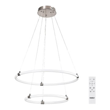 Rabalux - Himmennettävä LED-kattokruunu johdossa LED/55W/230V + kauko-ohjaus