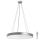 Rabalux - Himmennettävä LED-kattokruunu johdossa LED/60W/230V hopea 3000-6000K + kauko-ohjaus