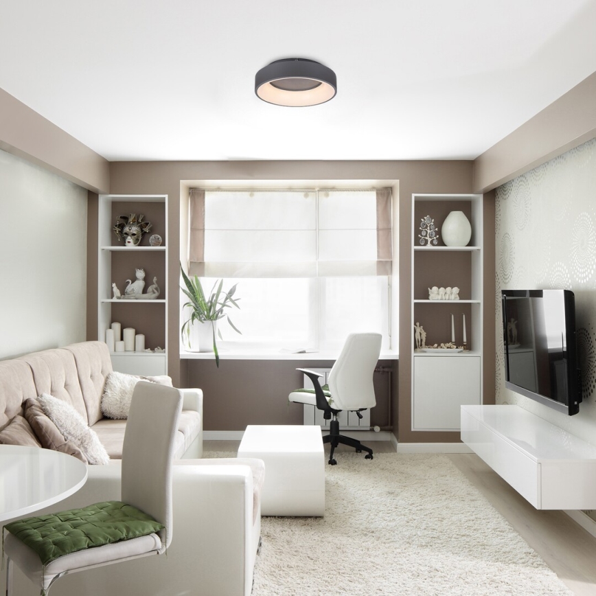 Rabalux - Himmennettävä LED-kattovalaisin LED/24W/230V pyöreä 3000-6000K + kauko-ohjaus