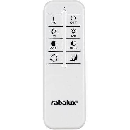 Rabalux - Himmennettävä LED-kattovalaisin LED/36W/230V 3000-6000K + kauko-ohjaus