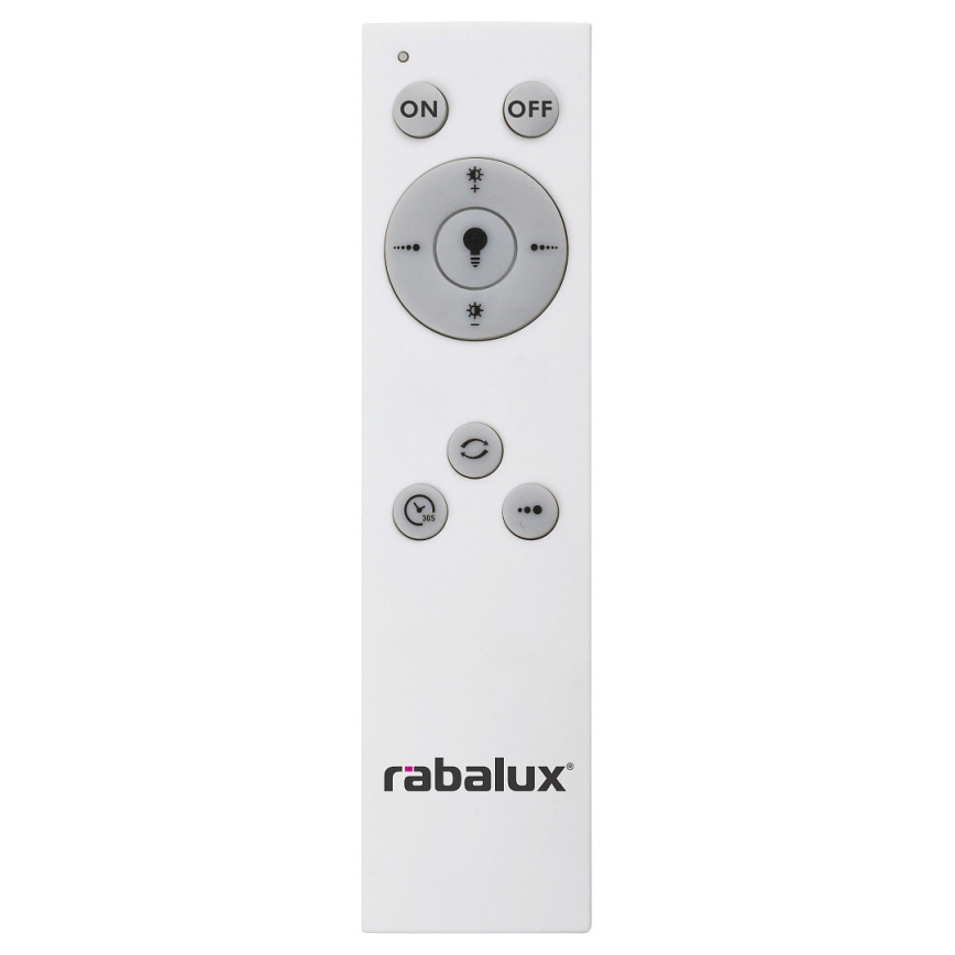 Rabalux - Himmennettävä LED-kattovalaisin LED/38W/230V 3000-6500K valkoinen + kauko-ohjaus halkaisija 48 cm