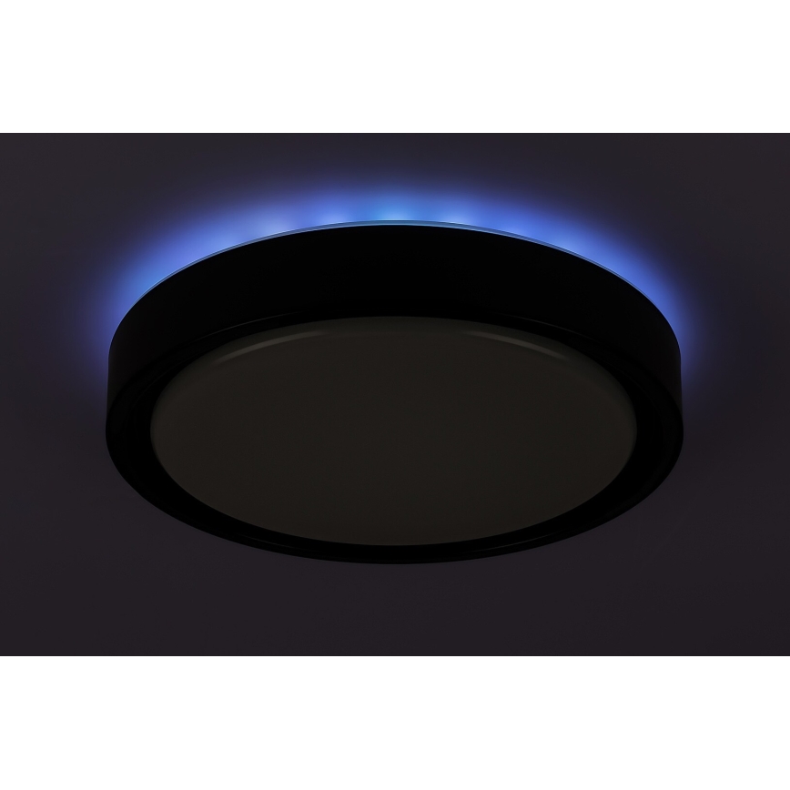 Rabalux - Himmennettävä LED-RGB-kattovalaisin anturilla LED/28W/230V 2700-5000K + kauko-ohjaus