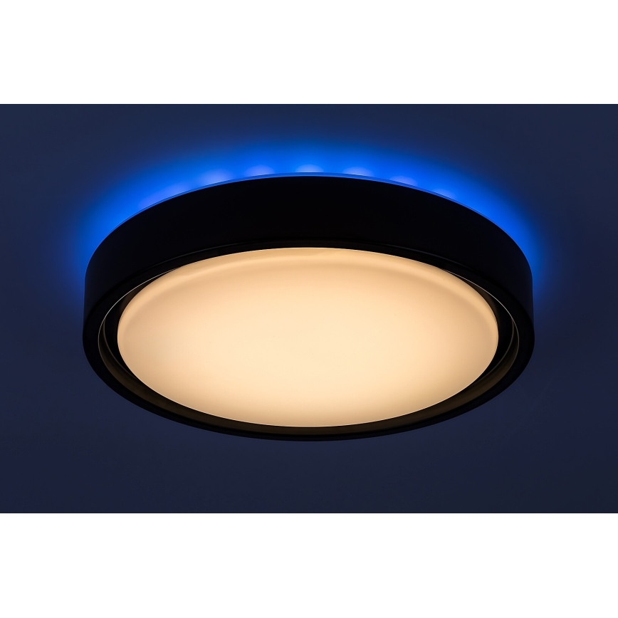 Rabalux - Himmennettävä LED-RGB-kattovalaisin anturilla LED/28W/230V 2700-5000K + kauko-ohjaus