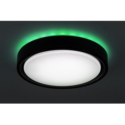 Rabalux - Himmennettävä LED-RGB-kattovalaisin anturilla LED/28W/230V 2700-5000K + kauko-ohjaus