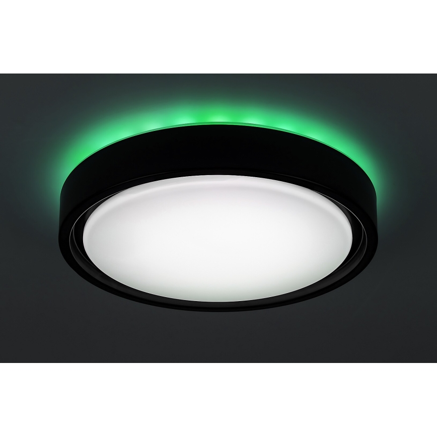 Rabalux - Himmennettävä LED-RGB-kattovalaisin anturilla LED/28W/230V 2700-5000K + kauko-ohjaus