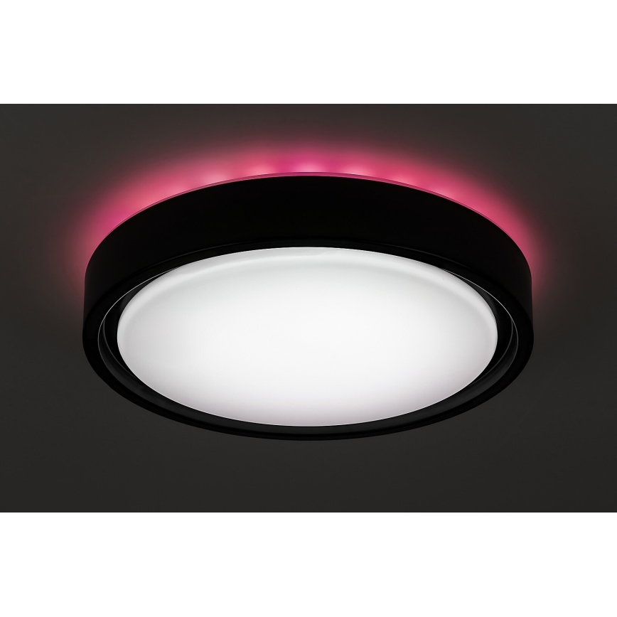 Rabalux - Himmennettävä LED-RGB-kattovalaisin anturilla LED/28W/230V 2700-5000K + kauko-ohjaus