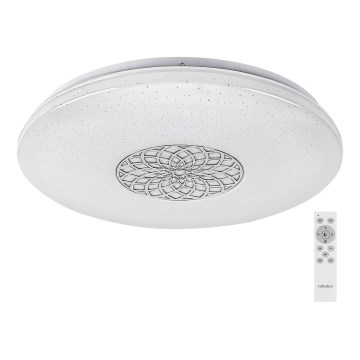 Rabalux - Himmennettävä LED-RGB-kattovalaisin LED/24W/230V 3000-6500K Wi-Fi Tuya halkaisija 39,5 cm + kauko-ohjaus