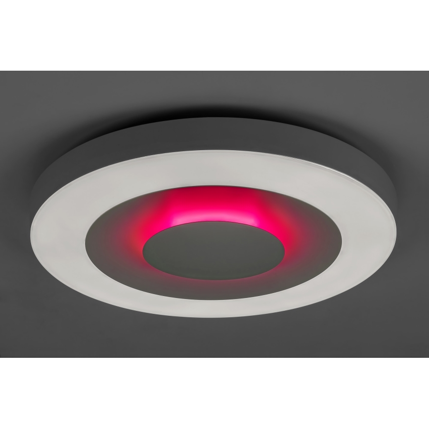 Rabalux - Himmennettävä LED-RGB-kattovalaisin LED/40W/230V 3000-6000K halkaisija 50 cm + kauko-ohjaus