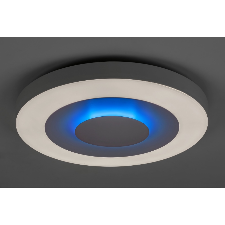 Rabalux - Himmennettävä LED-RGB-kattovalaisin LED/40W/230V 3000-6000K halkaisija 50 cm + kauko-ohjaus
