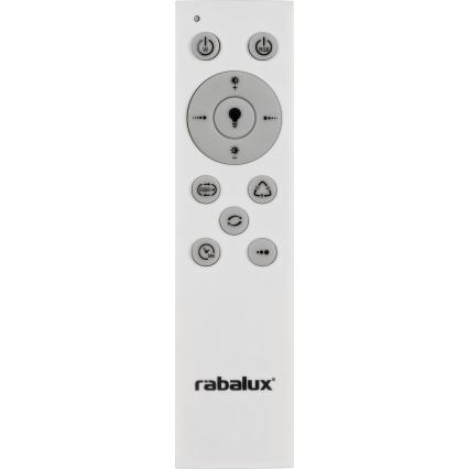 Rabalux - Himmennettävä LED-RGB-kattovalaisin LED/40W/230V 3000-6000K halkaisija 50 cm + kauko-ohjaus