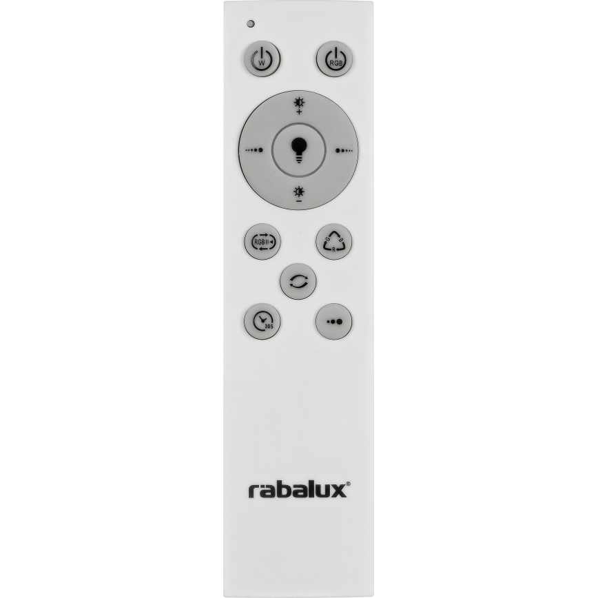 Rabalux - Himmennettävä LED-RGB-kattovalaisin LED/40W/230V 3000-6000K halkaisija 50 cm + kauko-ohjaus