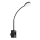 Rabalux - himmennettävä LED-seinävalaisin LED/4W/230V, USB-portilla pistorasiaan, musta
