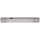 Rabalux - Kaapin alla oleva valo BAND LIGHT 1xG13/10W/230V 39,5 cm hopea