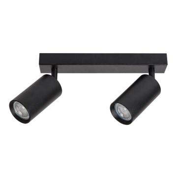 Rabalux - Katon kohdevalo 2xGU10/25W/230V musta