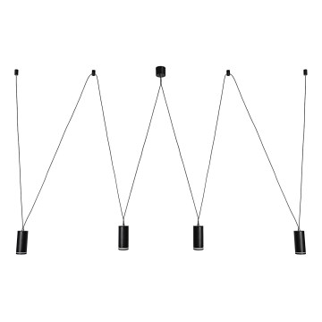 Rabalux - Kattokruunu johdossa 4xGU10/5W/230V hämähäkki
