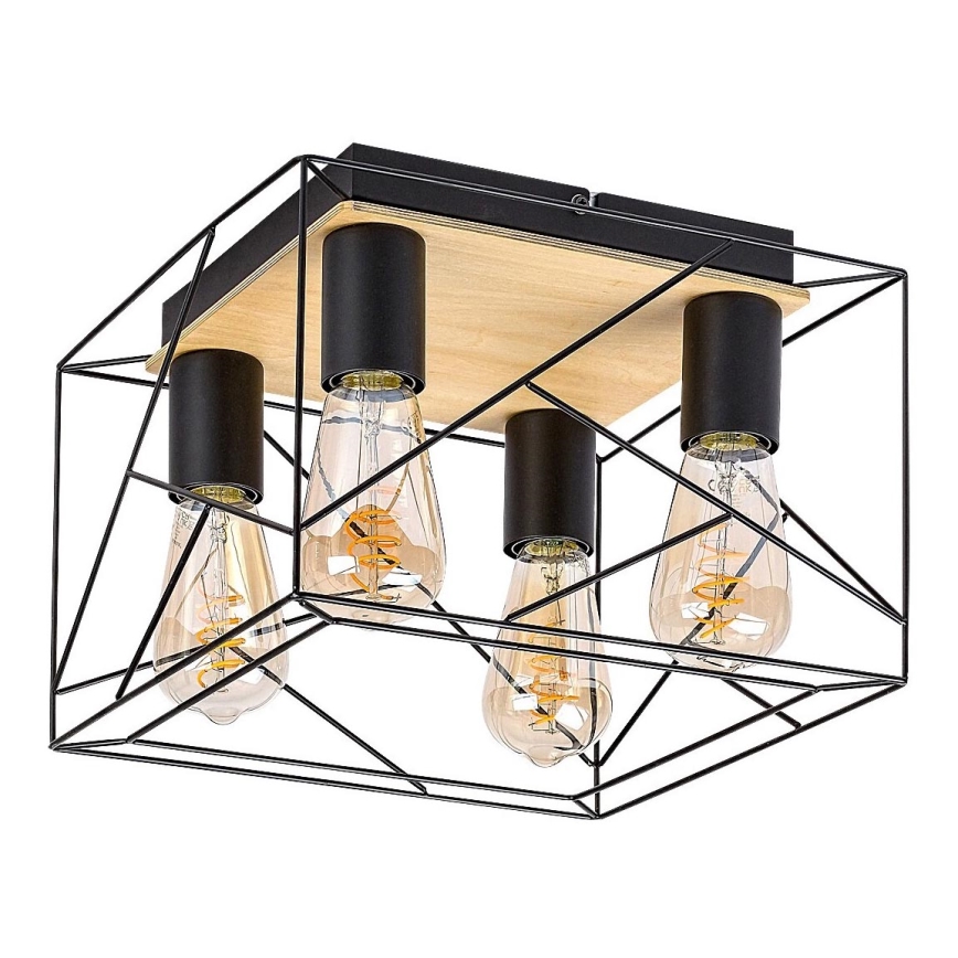 Rabalux - Kattovalo 4xE27/40W/230V 30x30 cm