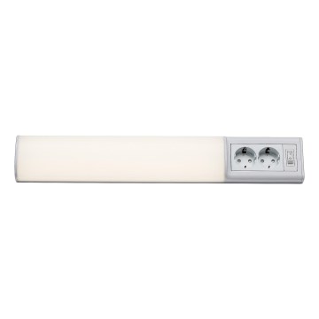 Rabalux - Keittiökaappien alla oleva LED-valo kahdella pistokkeella LED/10W/230V 4000K 50 cm valkoinen