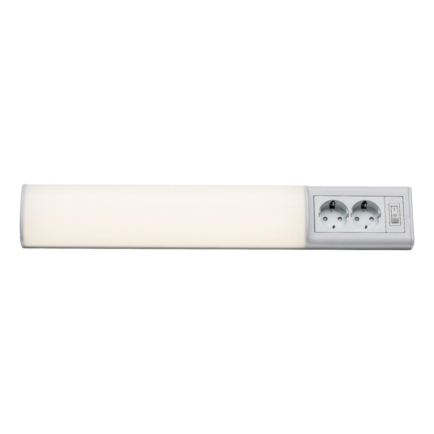 Rabalux - Keittiökaappien alla oleva LED-valo kahdella pistokkeella LED/10W/230V 4000K 50 cm valkoinen