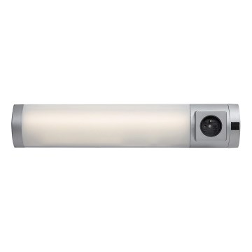 Rabalux - Keittiökaappien alla oleva LED-valo laatikolla LED/5W/230V 4000K 45 cm hopea