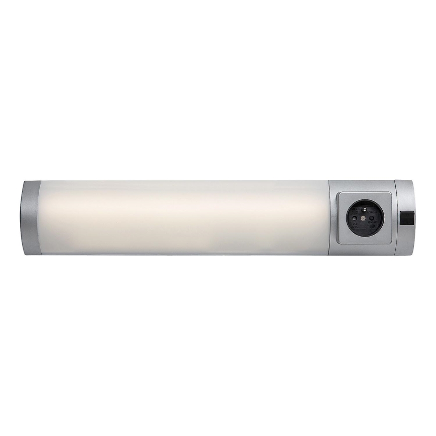Rabalux - Keittiökaappien alla oleva LED-valo laatikolla LED/5W/230V 4000K 45 cm hopea